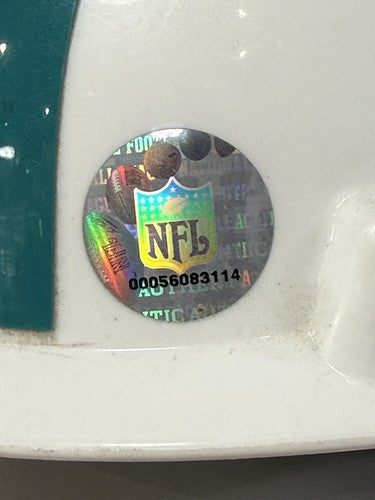 Miami Dolphins NFL Hard Hat Size M  Construction Hat MSA NFL Holo Licensed