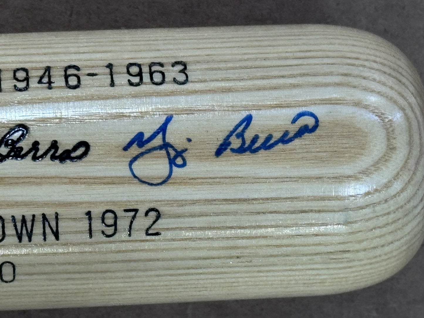 Yogi Berra Bill Dickey Signed LS Cooperstown LE Bat /100 Auto JSA LOA NY Yankees