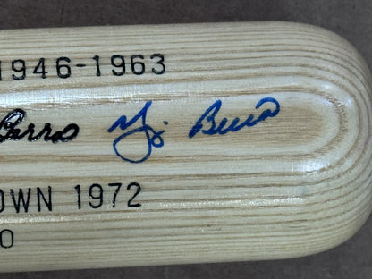 Yogi Berra Bill Dickey Signed LS Cooperstown LE Bat /100 Auto JSA LOA NY Yankees