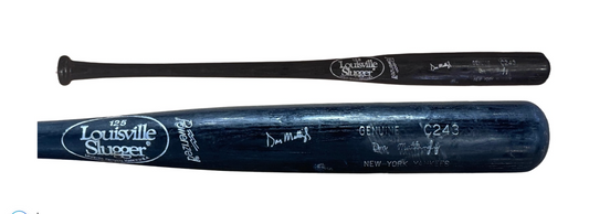 Don Mattingly Signed Game Used Louisville Slugger C243 Bat Auto JSA NY Yankees