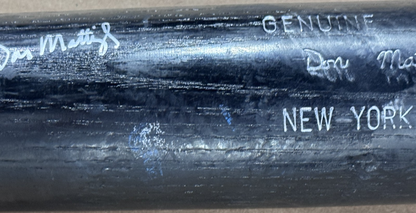 Don Mattingly Signed Game Used Louisville Slugger C243 Bat Auto JSA NY Yankees