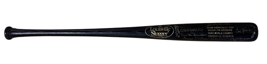 1955 Brooklyn Dodgers Team Signed LS Bat 17 Auto Koufax Reese Snider CBM COA HOF