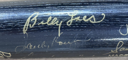 1955 Brooklyn Dodgers Team Signed LS Bat 17 Auto Koufax Reese Snider CBM COA HOF