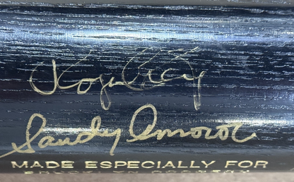 1955 Brooklyn Dodgers Team Signed LS Bat 17 Auto Koufax Reese Snider CBM COA HOF