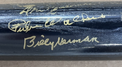 1955 Brooklyn Dodgers Team Signed LS Bat 17 Auto Koufax Reese Snider CBM COA HOF
