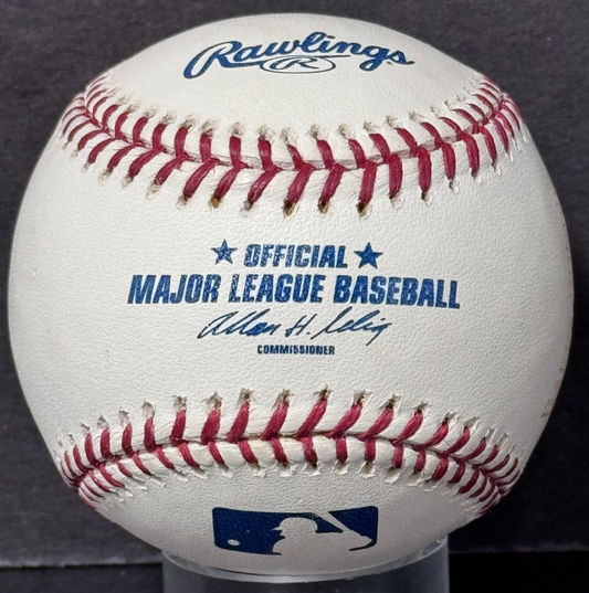 Barry Bonds Signed Batting Title Baseball LE /500 .370 Auto Bonds COA SF Giants