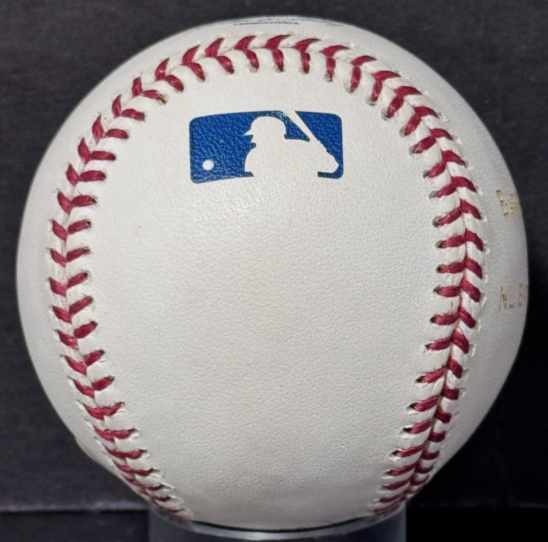 Barry Bonds Signed Batting Title Baseball LE /500 .370 Auto Bonds COA SF Giants