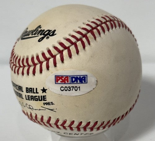 Sandy Koufax Dodgers Signed Official N.L Baseball Hof 72 Auto PSA Coa