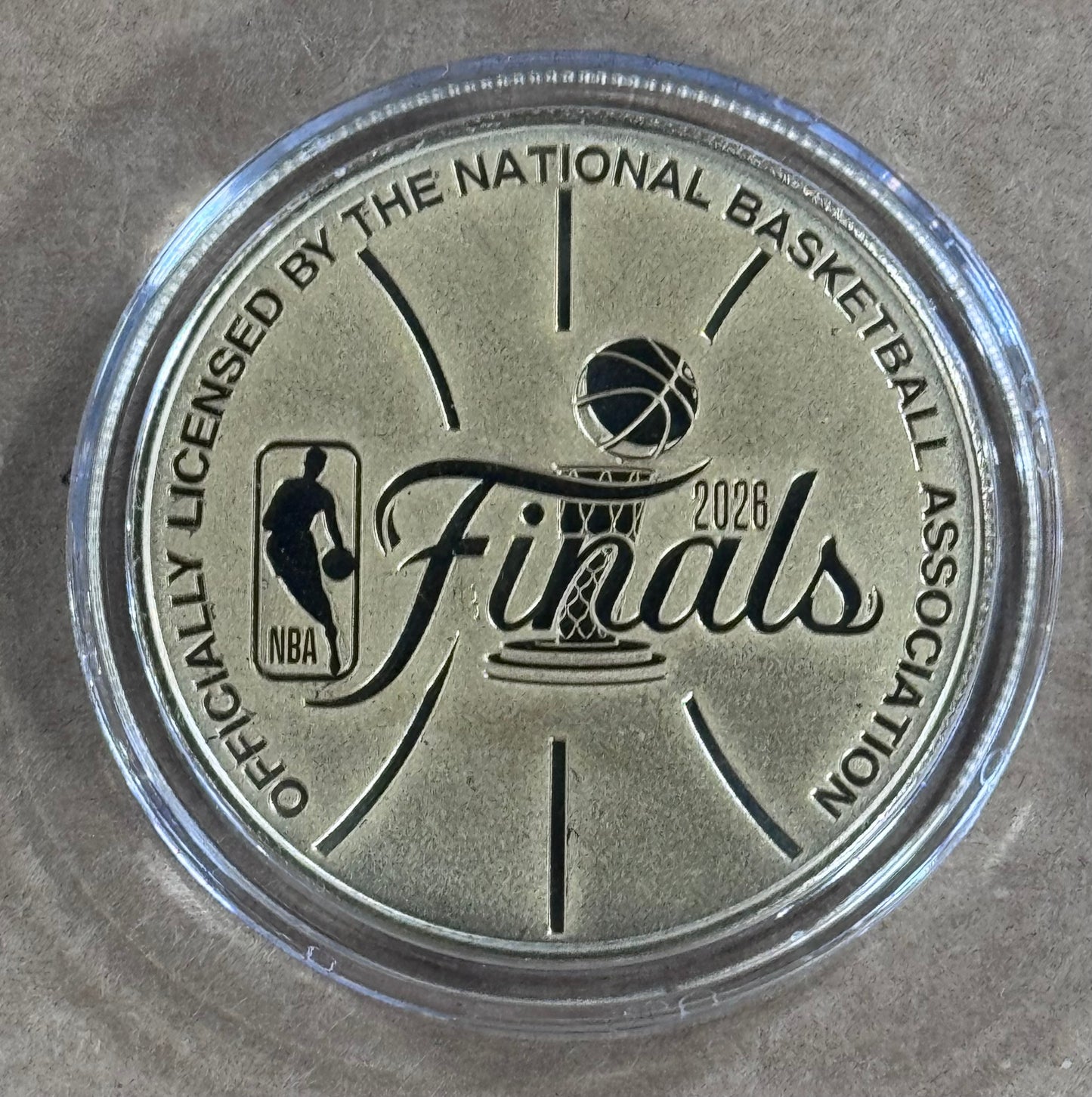 Jalen Brunson NY Knicks 2026 NBA Finals MVP Bronze Coin Highland Mint
