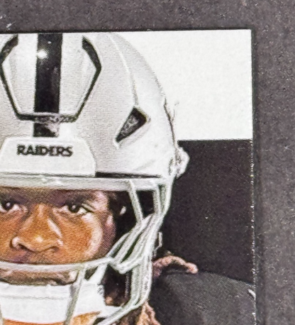 2025 NFL Panini Contenders Ashton Jeanty Rookie Ticket Auto #19 Raiders RC Mint
