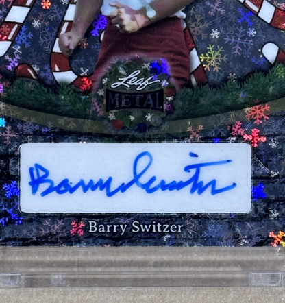 2025 Leaf Metal Barry Switzer Candy Cane Prismatic Auto /15 #BA-BS2 Oklahoma HC