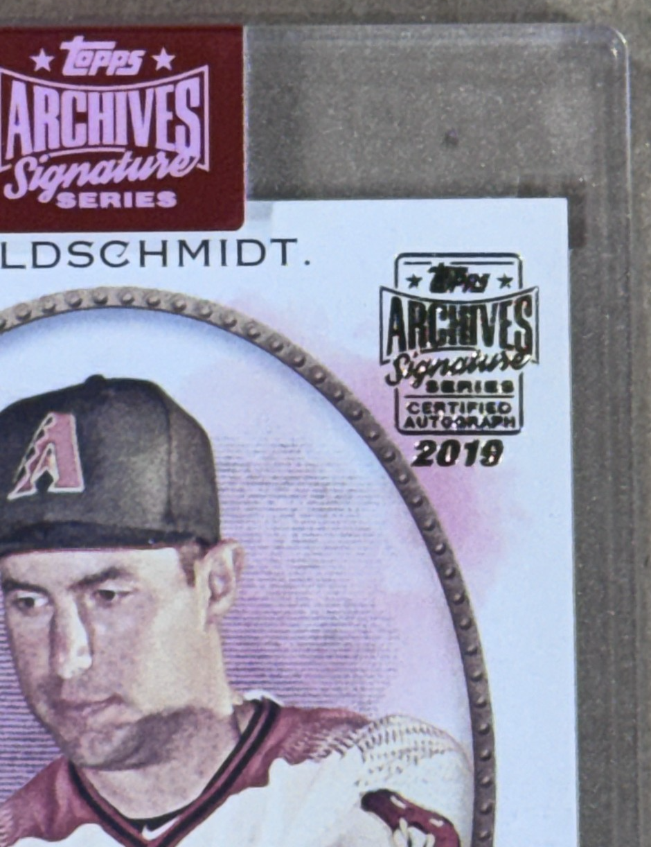 2017 Topps Archives Paul Goldschmidt Auto /5 #125 Sealed Mint Dbacks NY Yankees