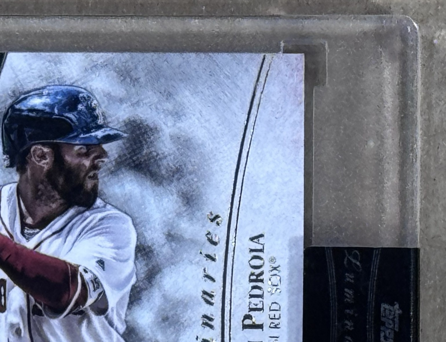 2017 Topps Luminaries Dustin Pedroia Hit Kings Patch Auto /10 Sealed Red Sox