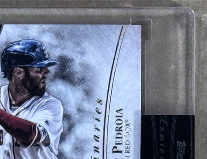 2017 Topps Luminaries Dustin Pedroia Hit Kings Patch Auto /10 Sealed Red Sox