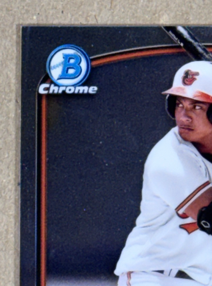 2023 Topps Bowman Chrome Prospect Samuel Basallo Auto #CPA-SB Orioles Rookie RC