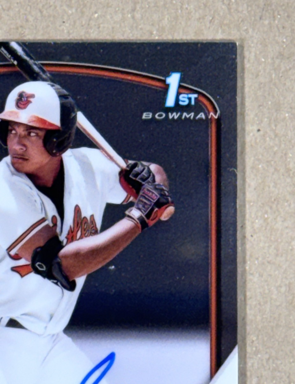 2023 Topps Bowman Chrome Prospect Samuel Basallo Auto #CPA-SB Orioles Rookie RC