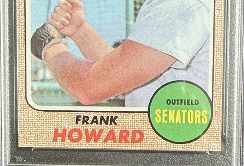 1968 Topps #320 Frank Howard Senators PSA 8 - NM/MT