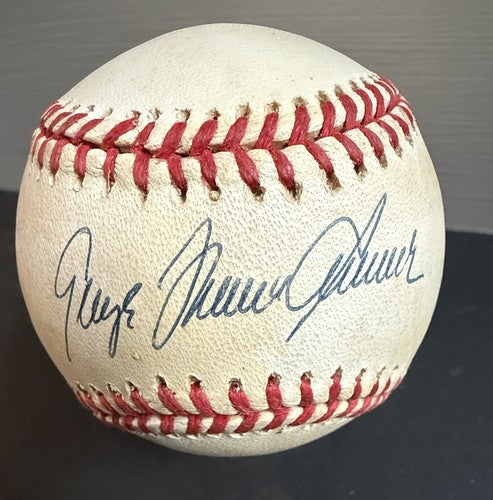 TOM SEAVER Signed Full Name N.L Baseball GEORGE THOMAS SEAVER HOF METS PSA Coa