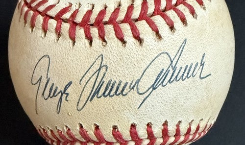 TOM SEAVER Signed Full Name N.L Baseball GEORGE THOMAS SEAVER HOF METS PSA Coa