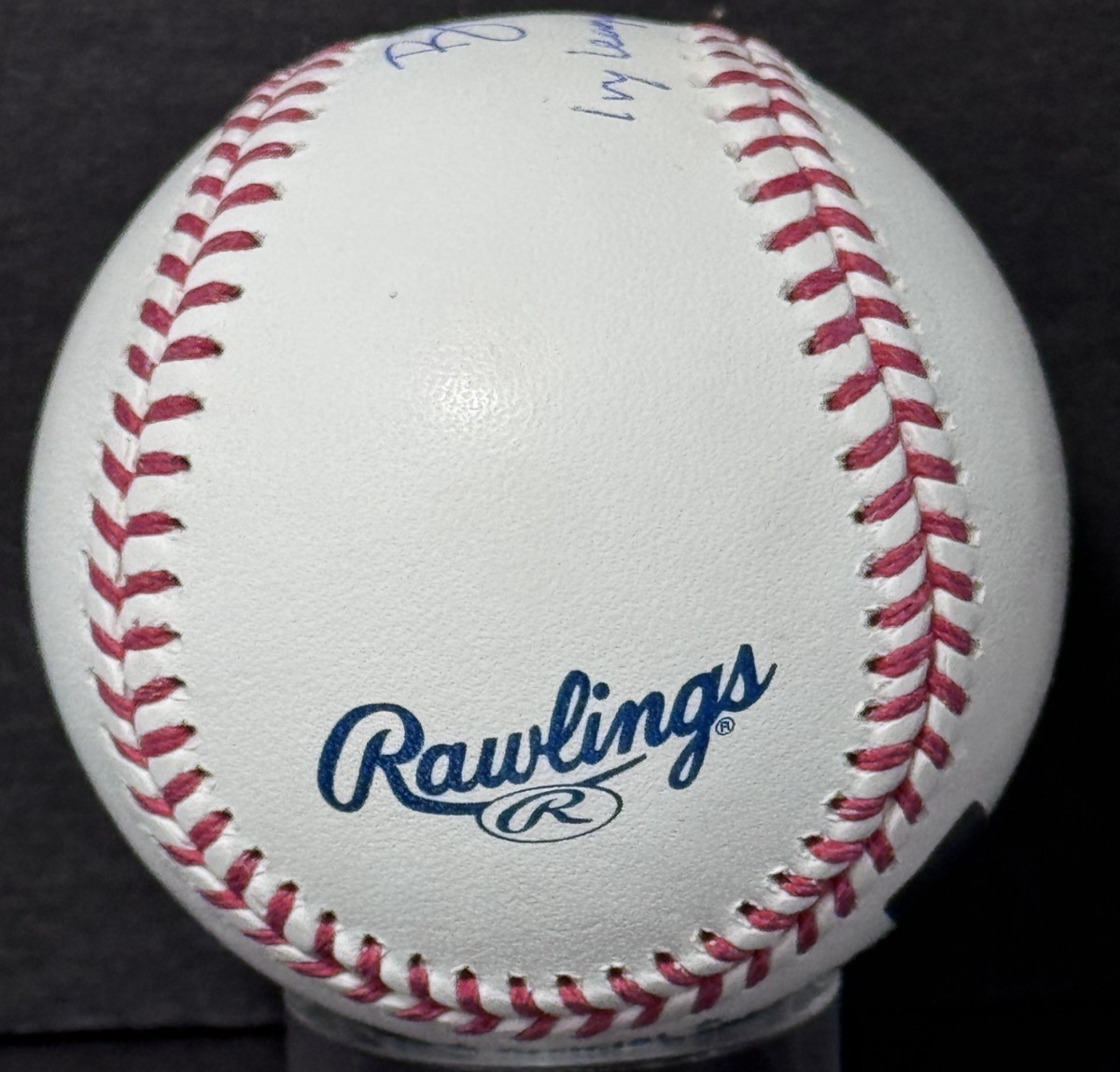 Ben Rice Signed Official Baseball Ivy League To Big League Auto Steiner Yankees
