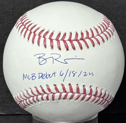 Ben Rice Signed Official MLB Baseball NY Yankees MLB Debut Auto Steiner COA