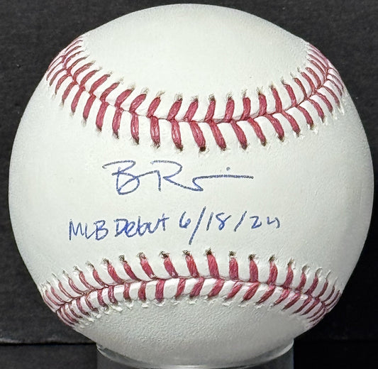 Ben Rice Signed Official MLB Baseball NY Yankees MLB Debut Auto Steiner COA