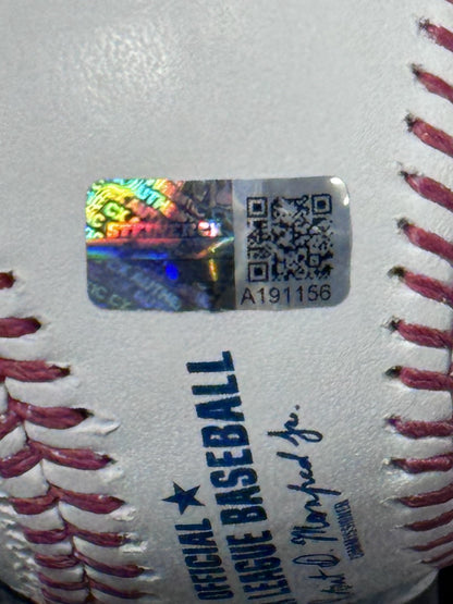 Ben Rice Signed Official MLB Baseball NY Yankees MLB Debut Auto Steiner COA