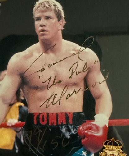 1991 Ringlords Tommy Morrison Rocky Signed The Duke Auto PSA COA Mint RC /150