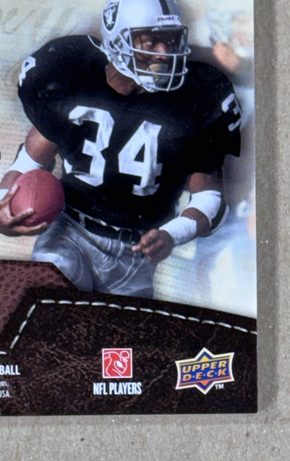 2008 UD SP Rookie Threads Bo Jackson Game Used Patch /99 LA Raiders RB Mint