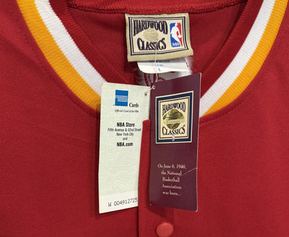 Atlanta Hawks Authentic Majestic Hardwood Classics NBA Shooting Shirt Sz L NWT
