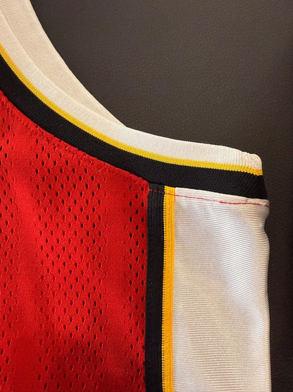 Shareef Abdur-Rahim Atlanta Hawks #3 Red Reebok Authentic Vintage Jersey sz 60
