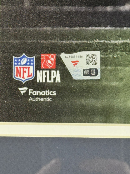 Jaxon Smith-Njigba Signed 16x20 NFC Champ Framed Photo Auto Fanatics Seahawks