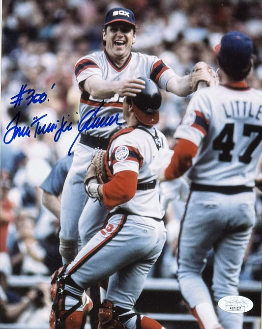 Tom Seaver Signed 8x10 Photo Framed White Sox 300 Win Celebration Auto JSA COA