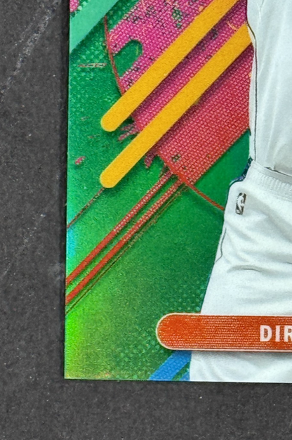 2026 Topps Finest NBA Dirk Nowitzki Green Refractor LE /25 Mavericks HOF Mint