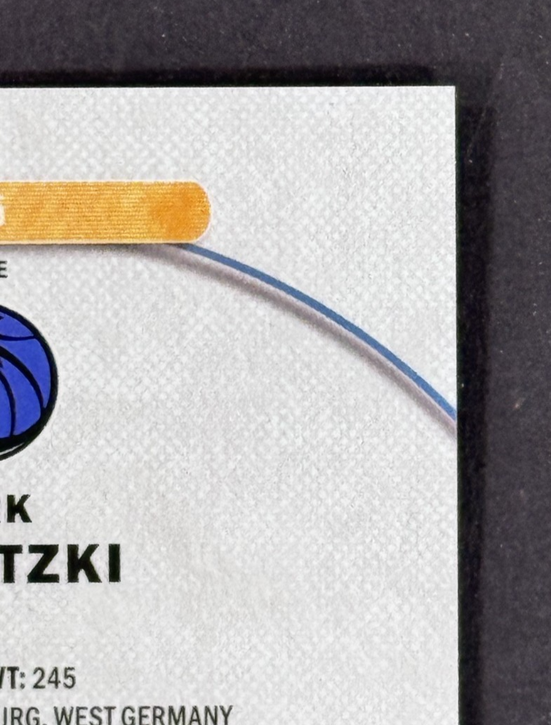 2026 Topps Finest NBA Dirk Nowitzki Green Refractor LE /25 Mavericks HOF Mint