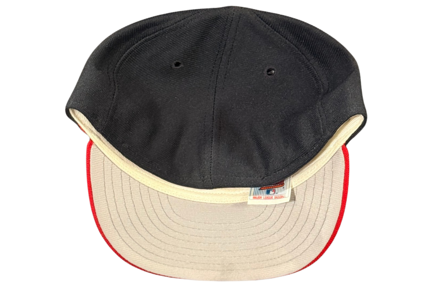 Vintage New Era Cleveland Indians Diamond Collection Pro Model Fitted Hat 7 3/8