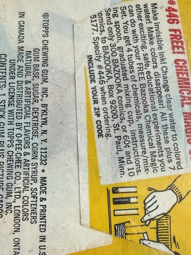 1968 topps baseball unopened Sealed wax pack series 4 Mint 9 Gai Graded