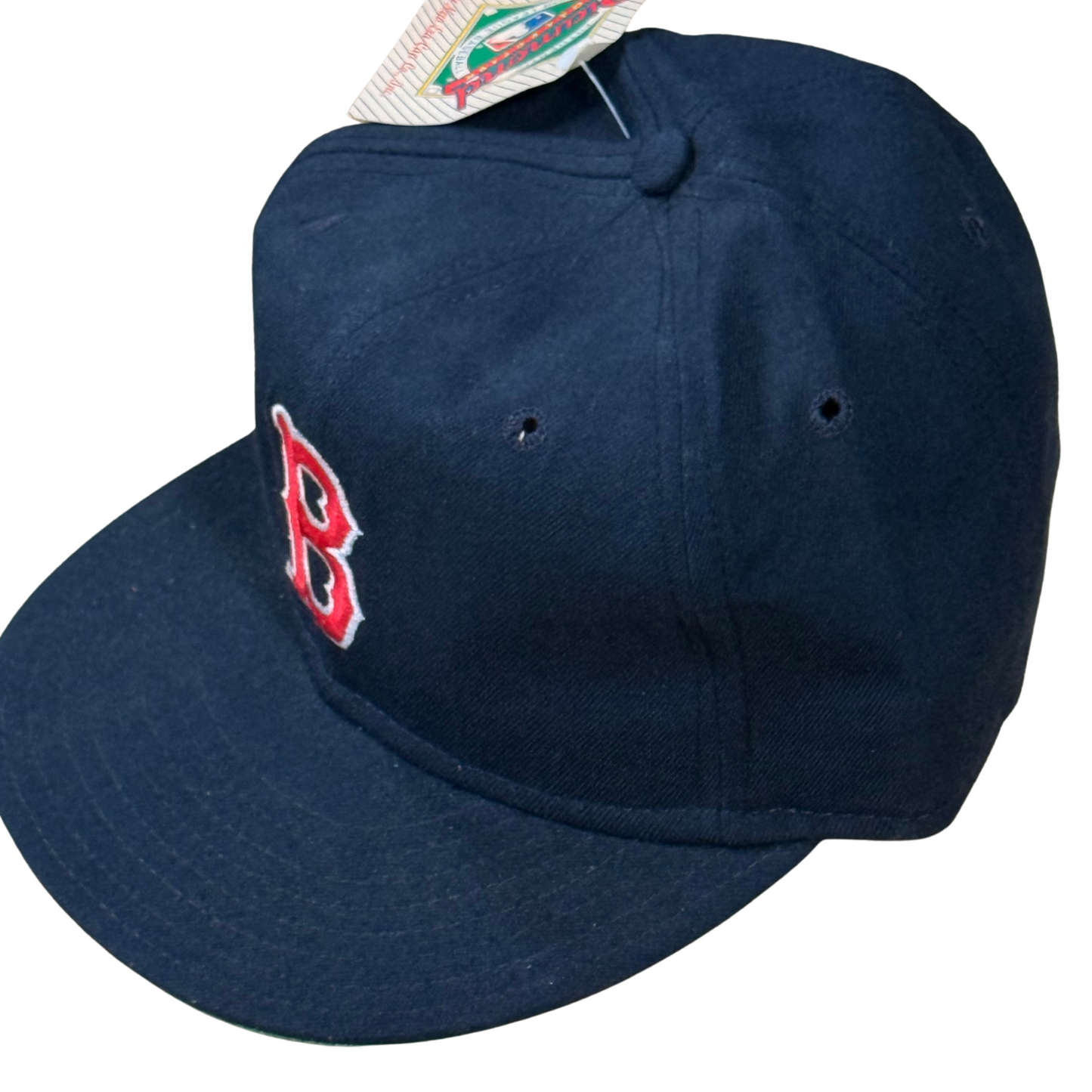 Vintage New Era Diamond Collection Boston Red Sox Fitted Hat Size 7 1/4 NWT