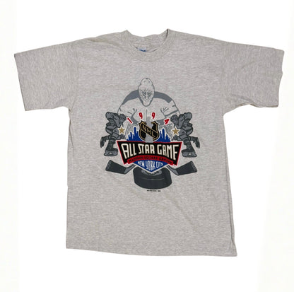 Vintage 1994 NHL All-Star Game Salem Sportswear Shirt Madison Square Garden sz L