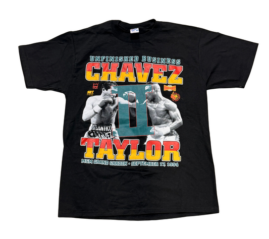 Vintage 1994 Chavez vs Taylor II MGM Grand Boxing Fight T-Shirt Size M New