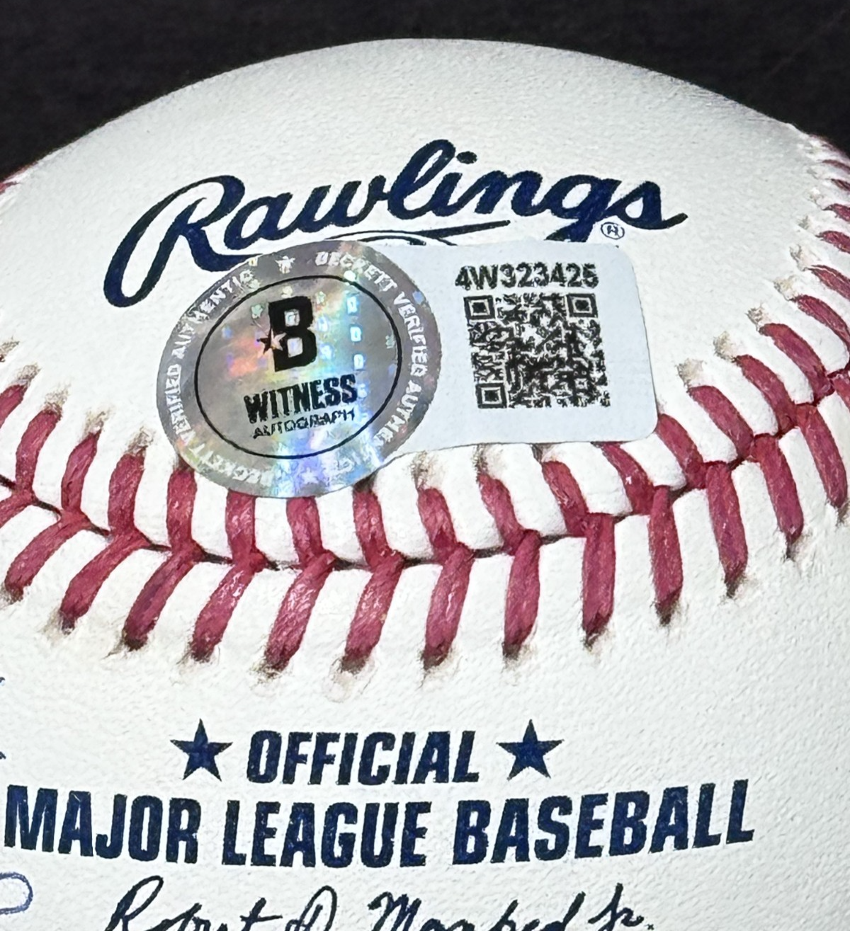 Chazz Palminteri Signed Baseball Mickey Mantle Won't Pay Your Rent Auto BAS COA