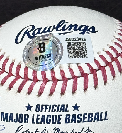 Chazz Palminteri Signed Baseball Mickey Mantle Won't Pay Your Rent Auto BAS COA