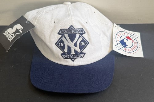 Ny Yankees 1996 Eastern Division Champs Starter Snapback Hat NWT Vintage Jeter