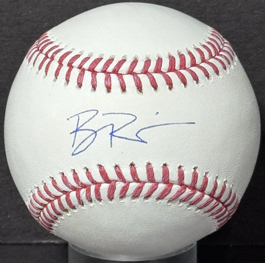 Ben Rice Signed Official MLB Baseball NY Yankees Mint Auto Steiner CX COA