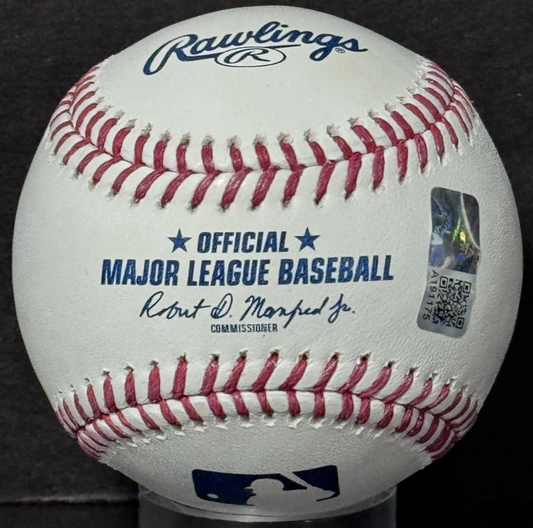 Ben Rice Signed Official MLB Baseball NY Yankees Mint Auto Steiner CX COA