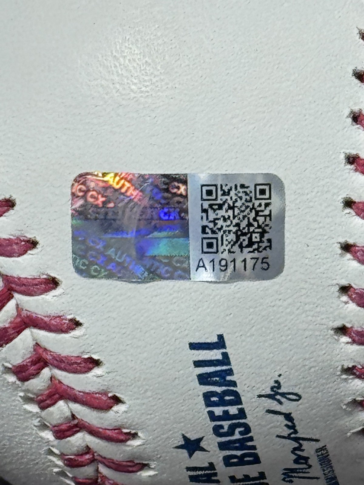 Ben Rice Signed Official MLB Baseball NY Yankees Mint Auto Steiner CX COA