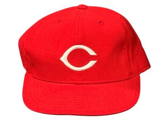 Vintage Cincinnati Reds New Era Fitted Hat Size 7 3/8 Pro Model