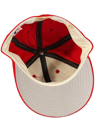 Vintage Cincinnati Reds New Era Fitted Hat Size 7 3/8 Pro Model