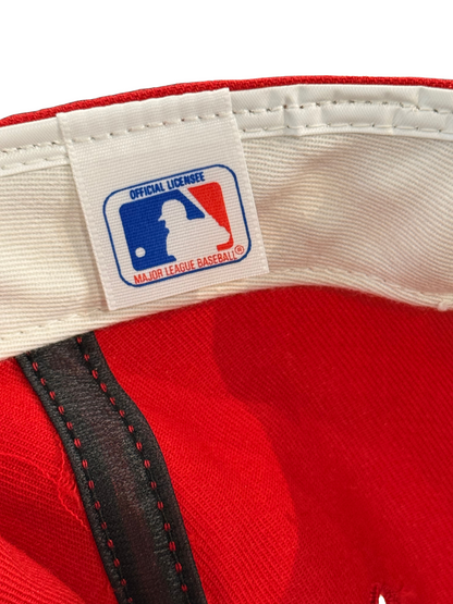 Vintage Cincinnati Reds New Era Fitted Hat Size 7 3/8 Pro Model
