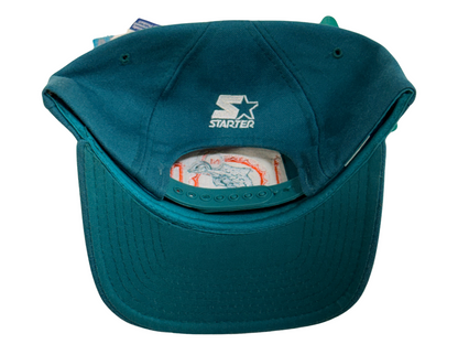 Vintage Starter Miami Dolphins NFL Snapback Hat NWT Rare
